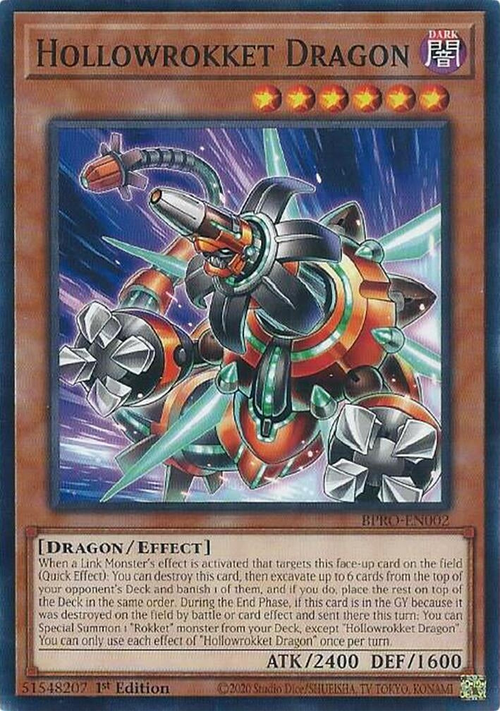 Hollowrokket Dragon (BPRO-EN002) (Burst Protocol)