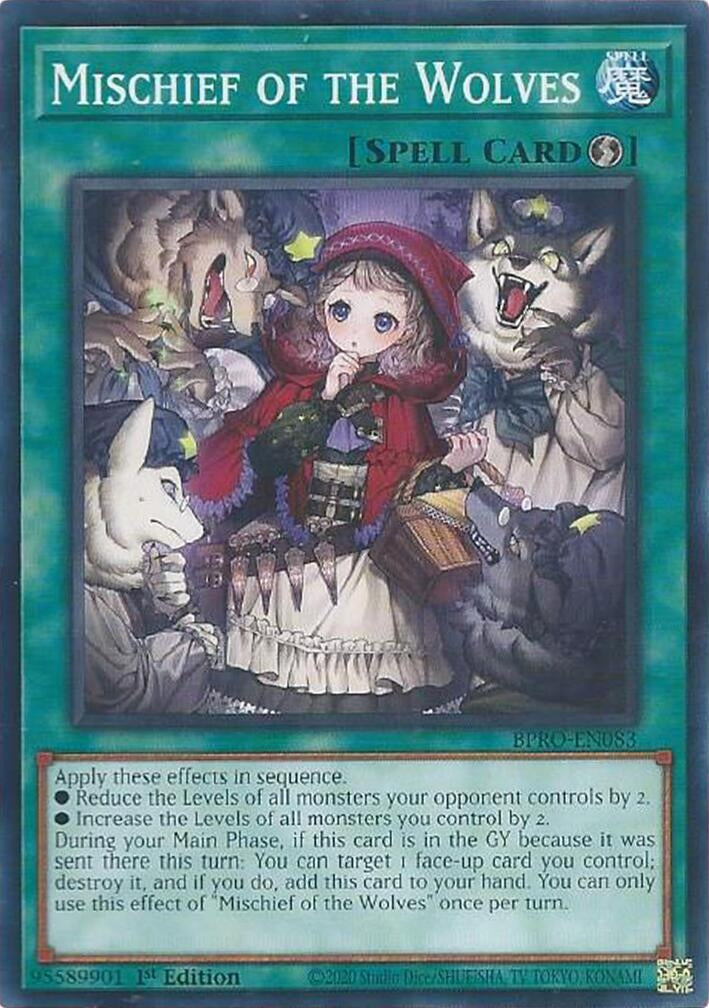 Mischief of the Wolves (BPRO-EN083) (Burst Protocol)