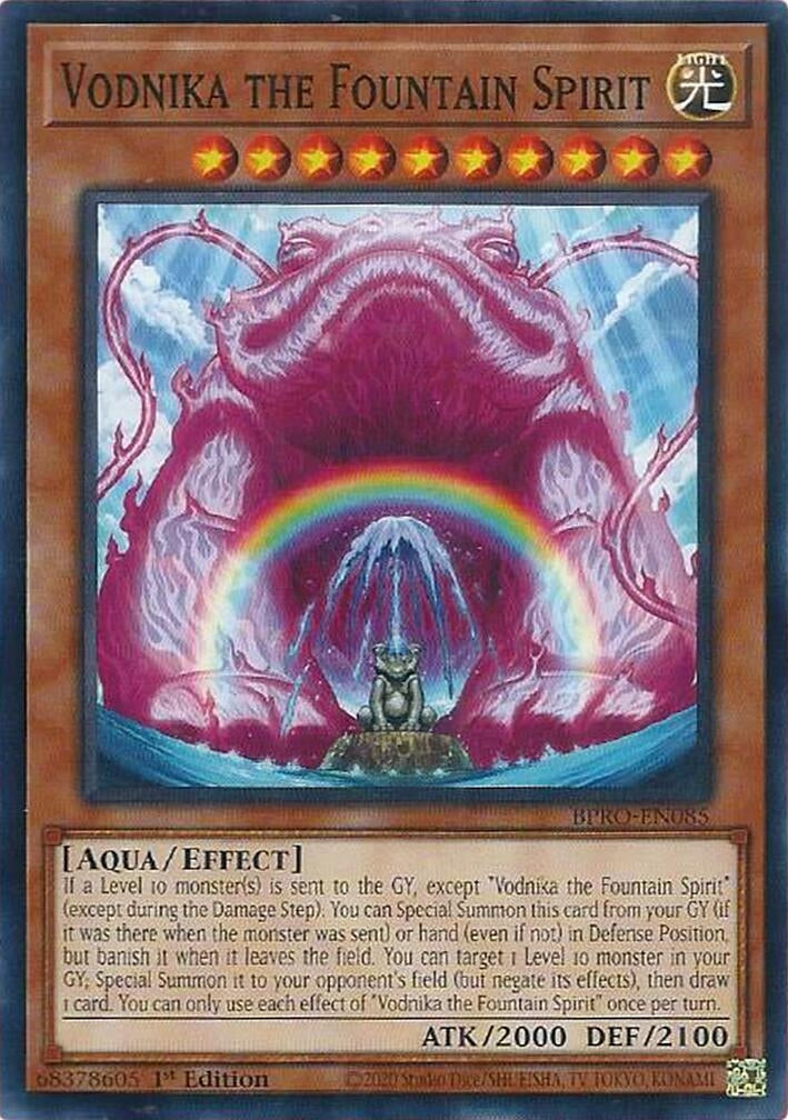 Vodnika the Fountain Spirit (BPRO-EN085) (Burst Protocol)