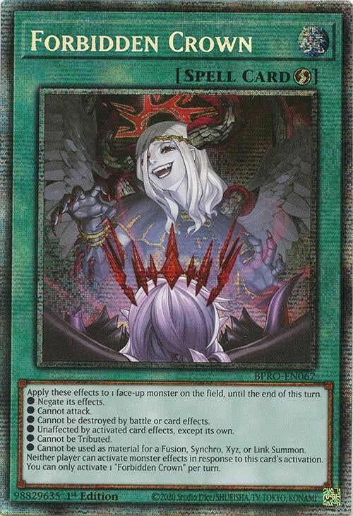 Forbidden Crown (Starlight Rare) (BPRO-EN067) (Burst Protocol)
