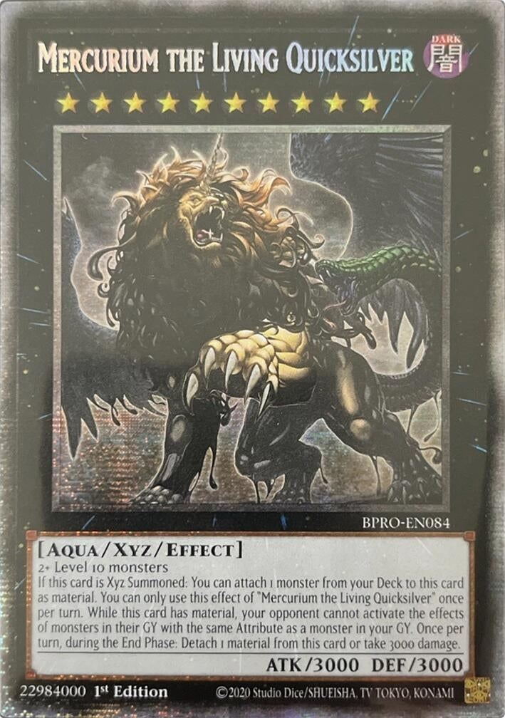 Mercurium the Living Quicksilver (Starlight Rare) (BPRO-EN084) (Burst Protocol)