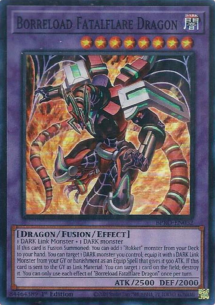 Borreload Fatalflare Dragon (BPRO-EN032) (Burst Protocol)