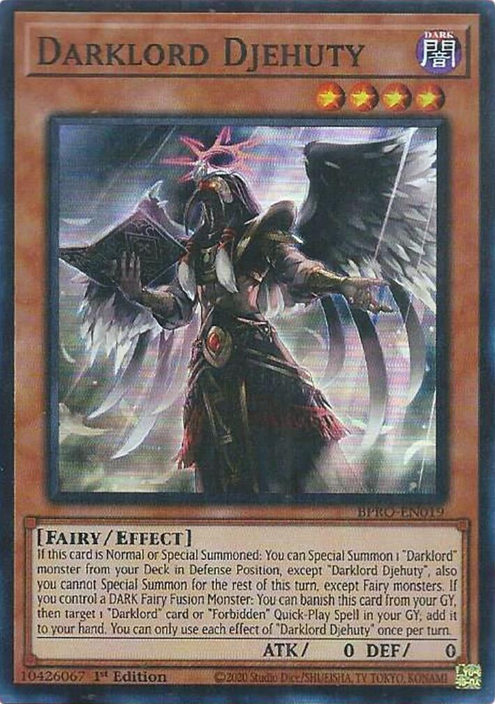 Darklord Djehuty (BPRO-EN019) (Burst Protocol)