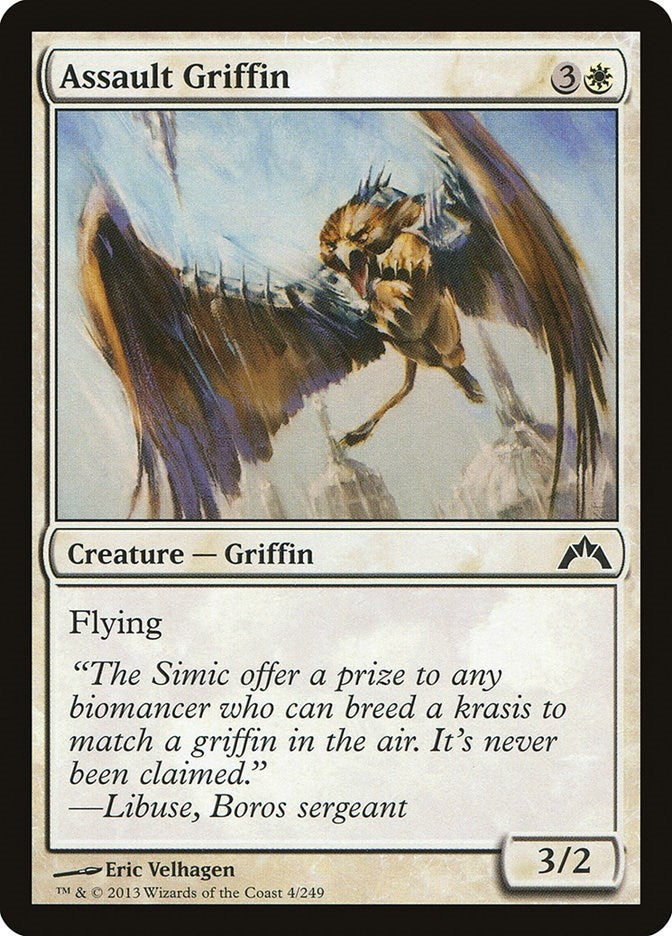 Image for Assault Griffin (4) (Gatecrash) - Magic: The Gathering