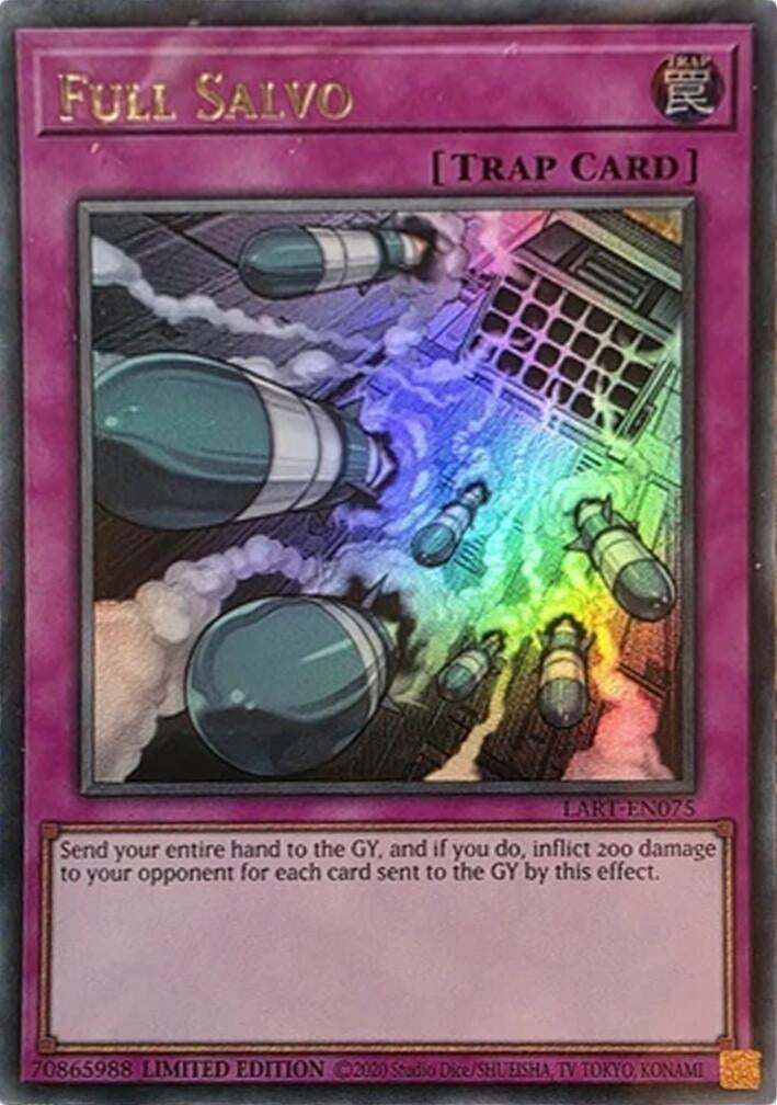 Image for Full Salvo (LART-EN075) (The Lost Art Promotion) - YuGiOh