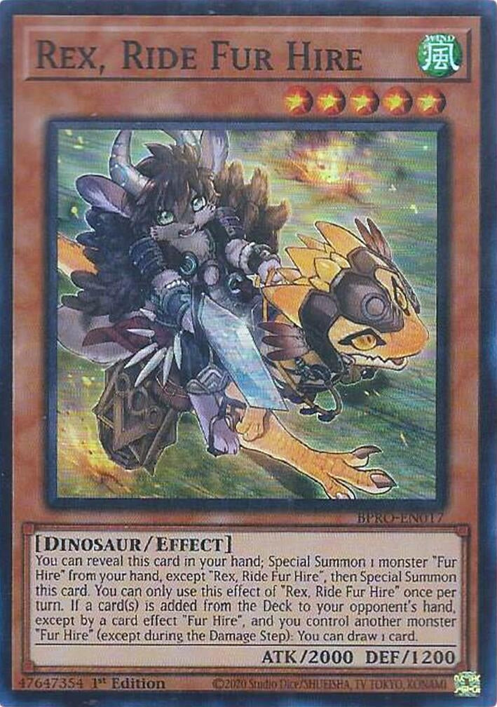 Rex, Ride Fur Hire (BPRO-EN017) (Burst Protocol)