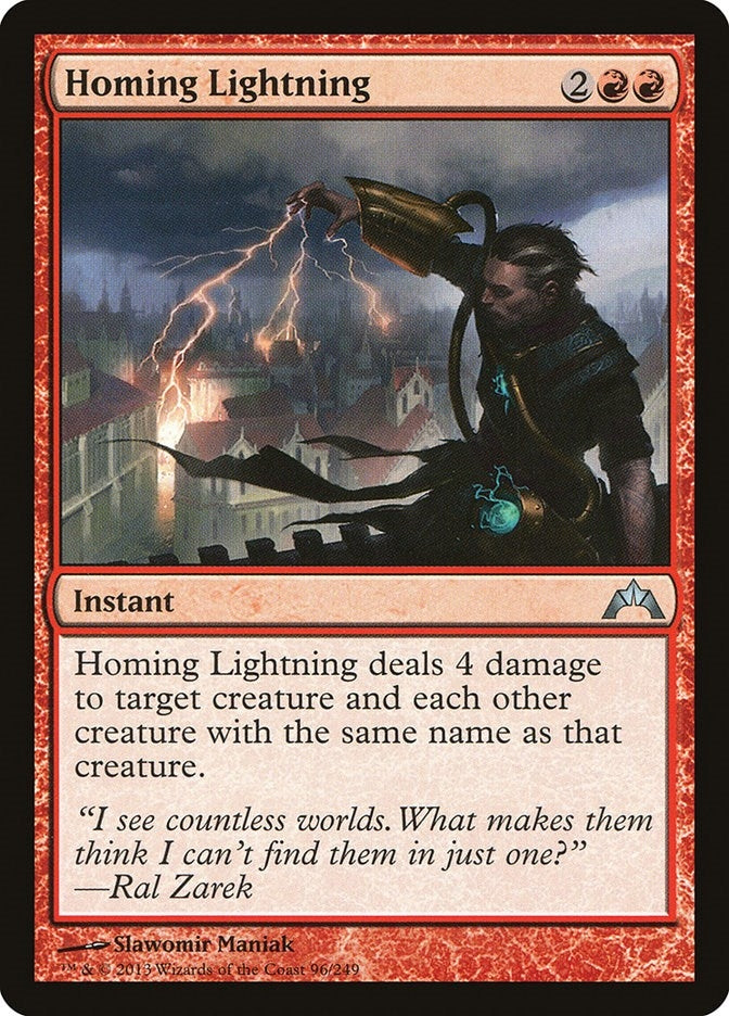 Image for Homing Lightning (96) (Gatecrash) - Magic: The Gathering