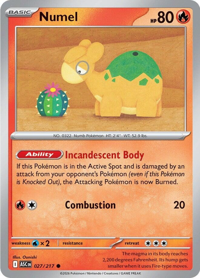 Numel (027/217) (ME: Ascended Heroes)