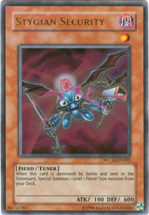 Image for Stygian Security (WC10-EN002) (VDP) - YuGiOh