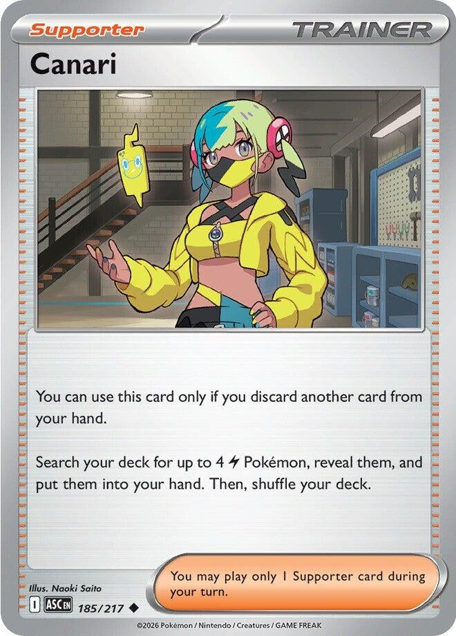 Image for Canari (185/217) (ME: Ascended Heroes) - Pokemon