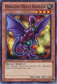 Image for Heraldic Beast Basilisk (CBLZ-EN013) (CBLZ) - YuGiOh
