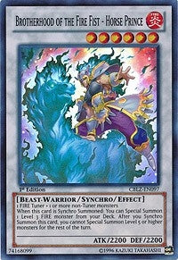 Image for Brotherhood of the Fire Fist - Horse Prince (CBLZ-EN097) (CBLZ) - YuGiOh