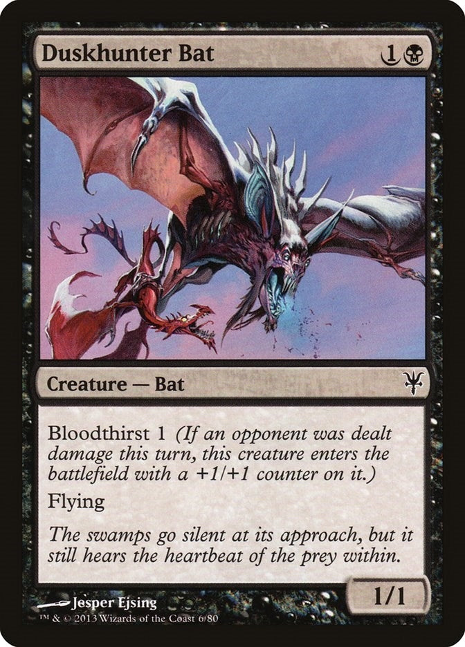 Image for Duskhunter Bat (6) (Sorin vs. Tibalt) - Magic: The Gathering