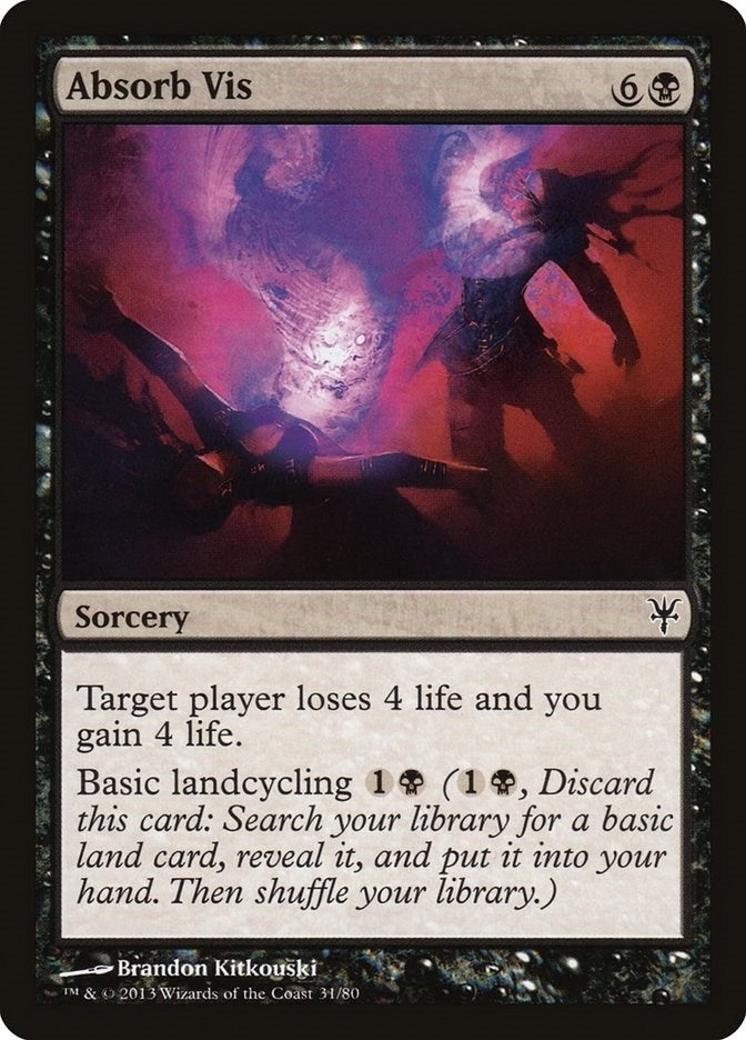 Image for Absorb Vis (31) (Sorin vs. Tibalt) - Magic: The Gathering