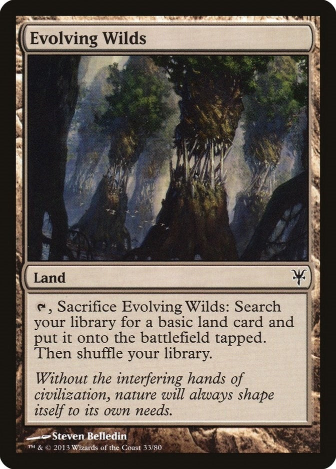 Image for Evolving Wilds (33) (Sorin vs. Tibalt) - Magic: The Gathering