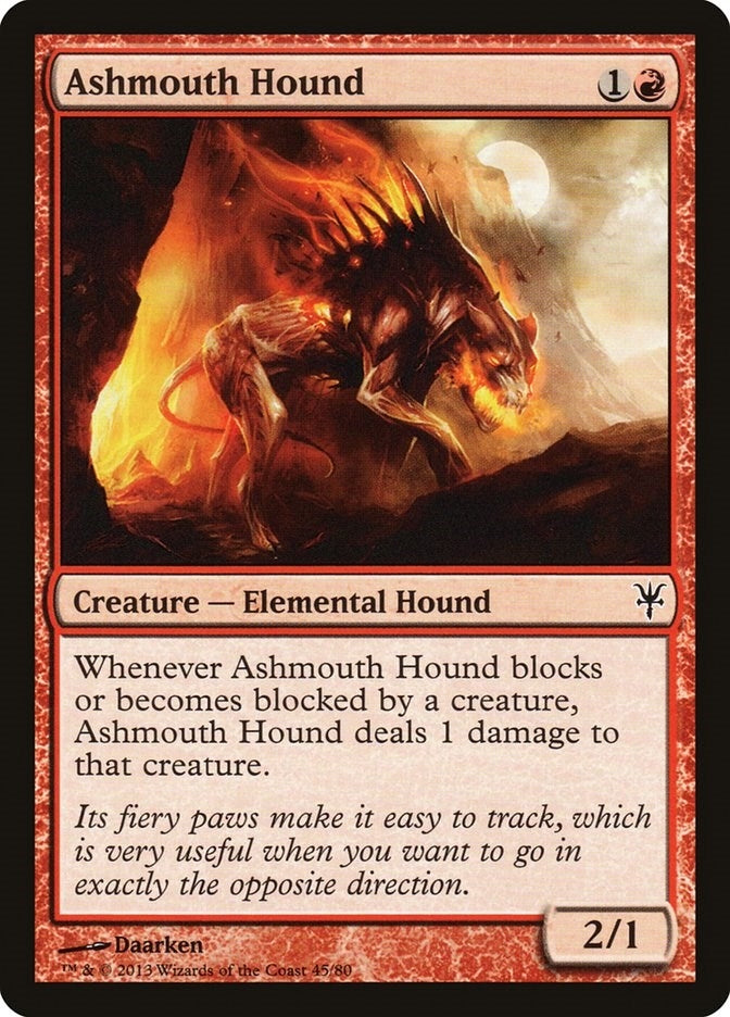 Image for Ashmouth Hound (45) (Sorin vs. Tibalt) - Magic: The Gathering