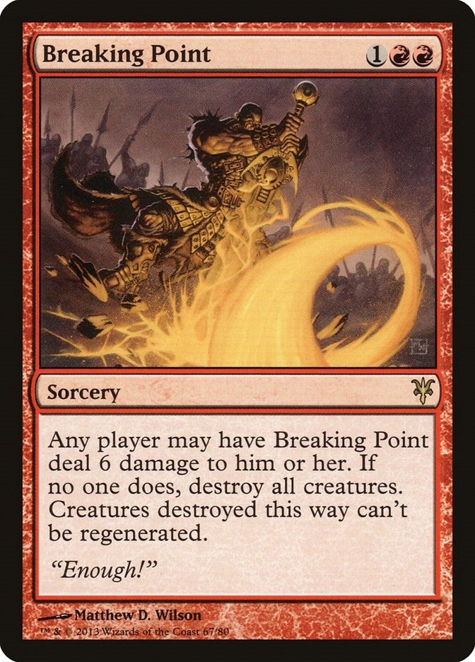 Image for Breaking Point (67) (Sorin vs. Tibalt) - Magic: The Gathering