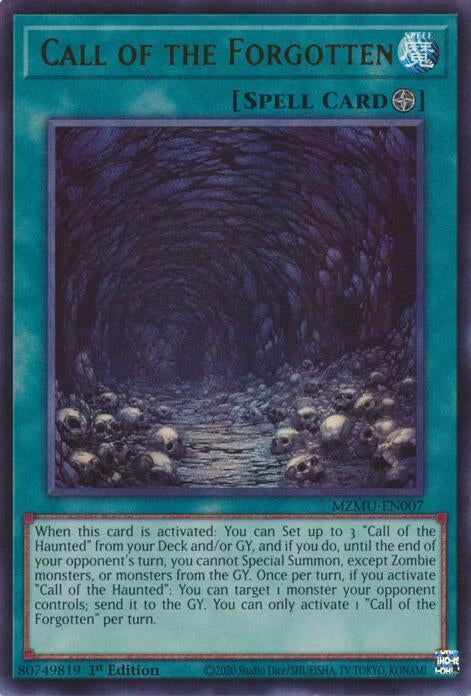 Call of the Forgotten (MZMU-EN007) (Maze of Muertos)