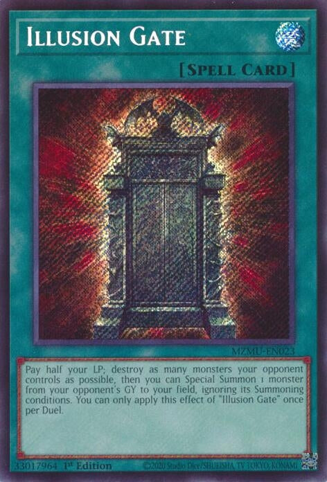 Image for Illusion Gate (MZMU-EN023) (Maze of Muertos) - YuGiOh