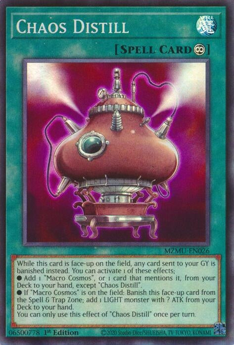 Image for Chaos Distill (MZMU-EN026) (Maze of Muertos) - YuGiOh
