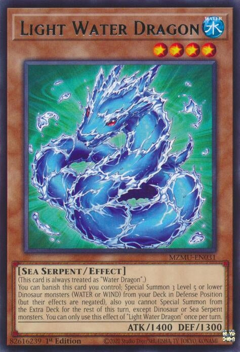 Light Water Dragon (MZMU-EN031) (Maze of Muertos)