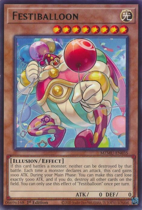 Image for Festiballoon (MZMU-EN035) (Maze of Muertos) - YuGiOh
