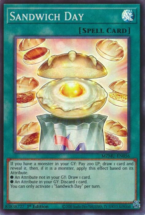 Image for Sandwich Day (MZMU-EN056) (Maze of Muertos) - YuGiOh