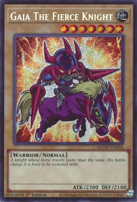 Image for Gaia The Fierce Knight (MZMU-EN058) (Maze of Muertos) - YuGiOh