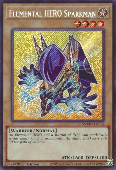 Image for Elemental HERO Sparkman (MZMU-EN059) (Maze of Muertos) - YuGiOh