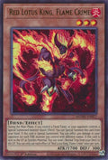 Image for Red Lotus King, Flame Crime (MZMU-EN077) (Maze of Muertos) - YuGiOh