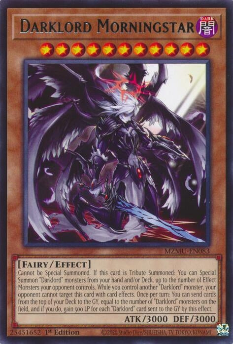 Image for Darklord Morningstar (MZMU-EN083) (Maze of Muertos) - YuGiOh