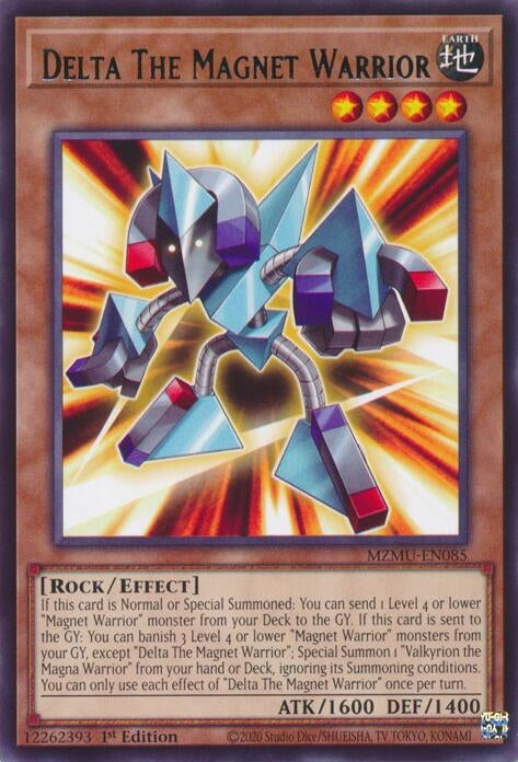 Image for Delta The Magnet Warrior (MZMU-EN085) (Maze of Muertos) - YuGiOh