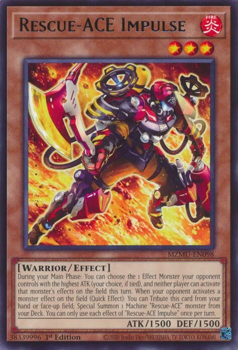 Image for Rescue-ACE Impulse (MZMU-EN098) (Maze of Muertos) - YuGiOh