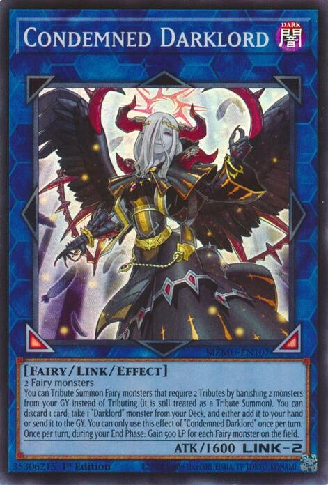 Image for Condemned Darklord (MZMU-EN107) (Maze of Muertos) - YuGiOh