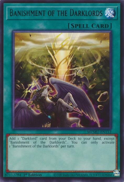 Image for Banishment of the Darklords (MZMU-EN112) (Maze of Muertos) - YuGiOh