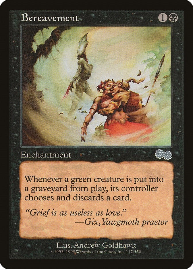 Image for Bereavement (117) (Urza's Saga) - Magic: The Gathering