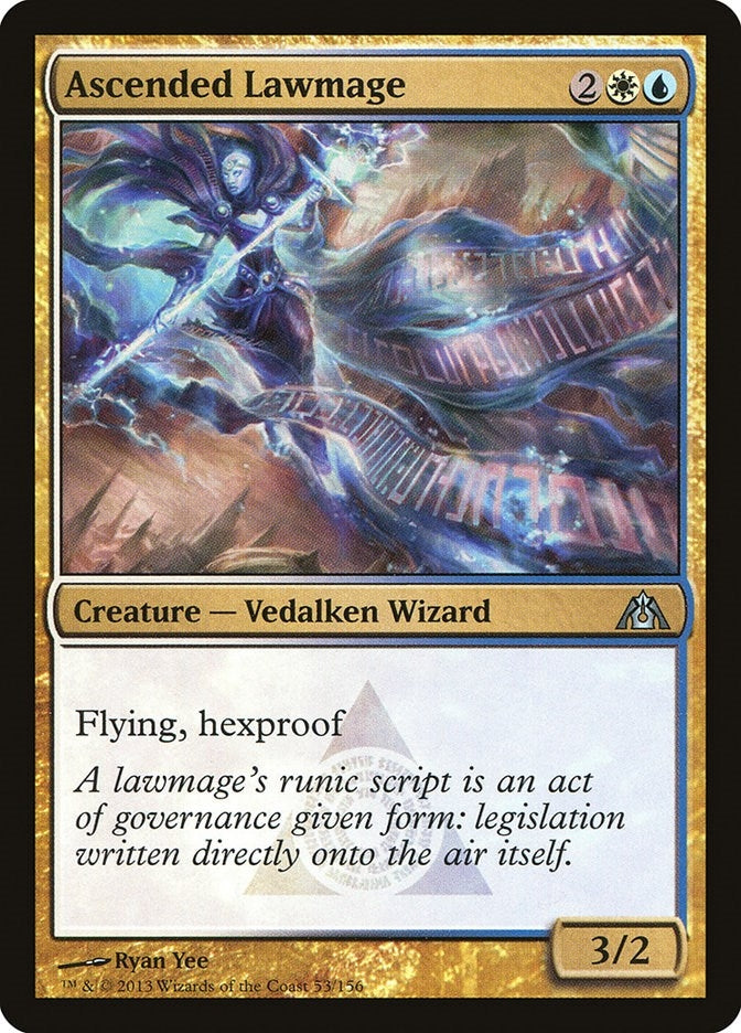 Image for Ascended Lawmage (53) (Dragon's Maze) - Magic: The Gathering