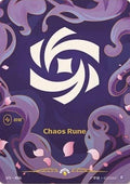 Chaos Rune (R05b) (R05b) (Riftbound Organized Play Promotional Cards)