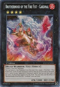 Image for Brotherhood of the Fire Fist - Cardinal (LTGY-EN054) (LTGY) - YuGiOh