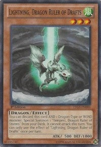Image for Lightning, Dragon Ruler of Drafts (LTGY-EN098) (LTGY) - YuGiOh