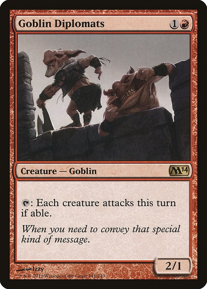 Image for Goblin Diplomats (141) (Magic 2014 (M14)) - Magic: The Gathering