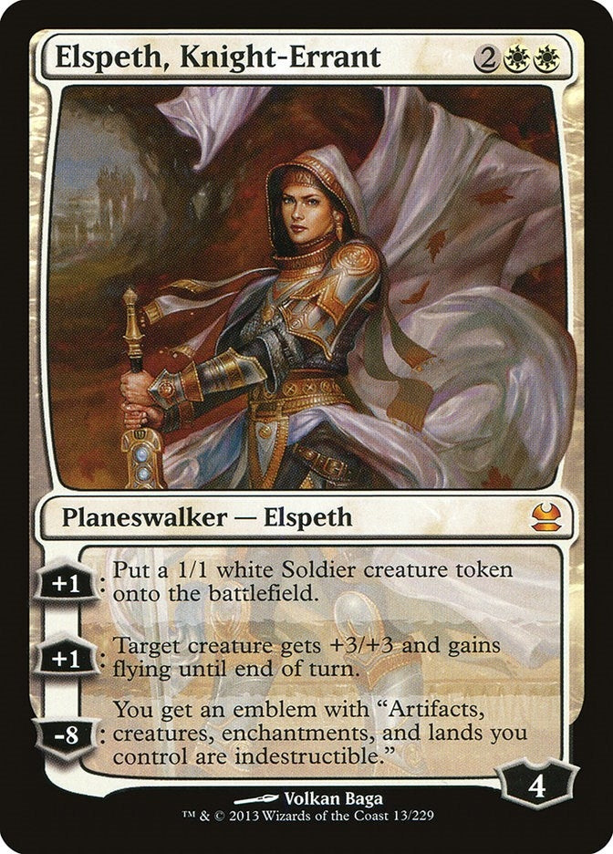 Image for Elspeth, Knight-Errant (13) (Modern Masters) - Magic: The Gathering