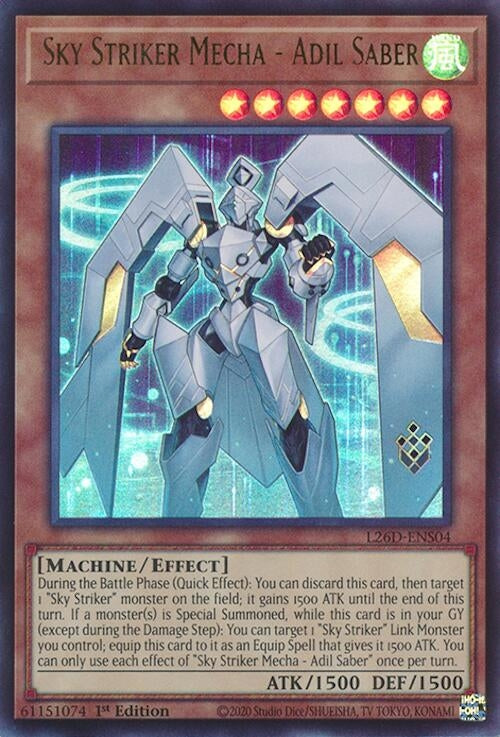 Sky Striker Mecha - Adil Saber (L26D-ENS04) (Legendary Modern Decks 2026)