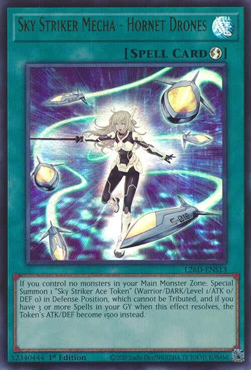 Sky Striker Mecha - Hornet Drones (L26D-ENS13) (Legendary Modern Decks 2026)