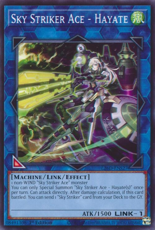 Sky Striker Ace - Hayate (L26D-ENS27) (Legendary Modern Decks 2026)