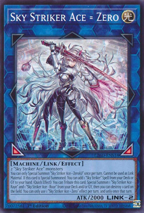 Sky Striker Ace = Zero (L26D-ENS34) (Legendary Modern Decks 2026)