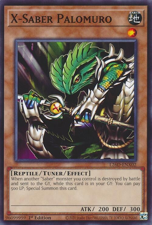X-Saber Palomuro (L26D-ENX02) (Legendary Modern Decks 2026)