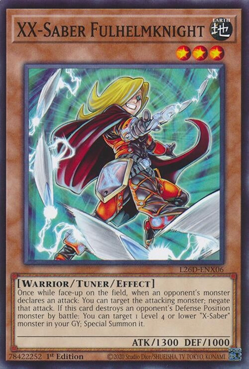 XX-Saber Fulhelmknight (L26D-ENX06) (Legendary Modern Decks 2026)