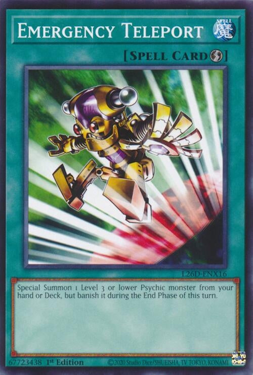 Emergency Teleport (L26D-ENX16) (Legendary Modern Decks 2026)