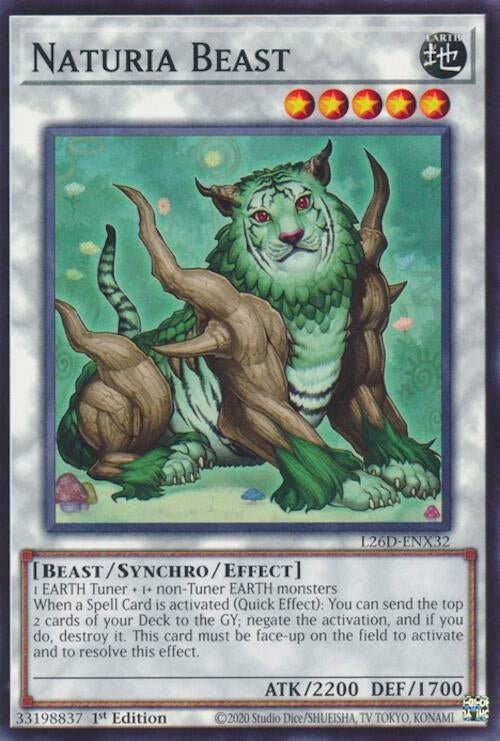 Naturia Beast (L26D-ENX32) (Legendary Modern Decks 2026)